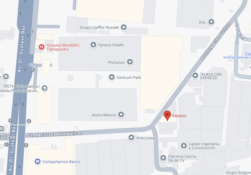 Mapa Espejos